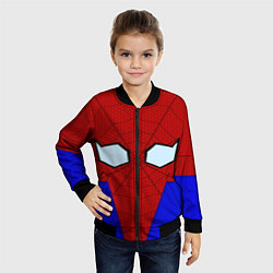 Бомбер детский Spider-Man - eyes, цвет: 3D-черный — фото 2