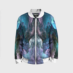 Детский бомбер Фантастический неоновый космос