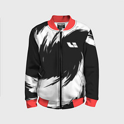 Детский бомбер Lixiang - белые штрихи