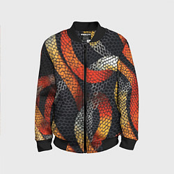 Детский бомбер В змеях