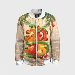 Детский бомбер Веселая змея 2025