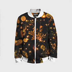 Детский бомбер Новогоднее украшение