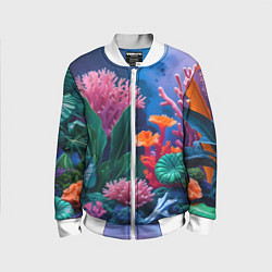 Детский бомбер Подводные кораллы
