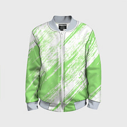 Детский бомбер Light green