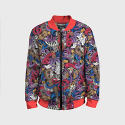 Детский бомбер Музыкальный коллаж