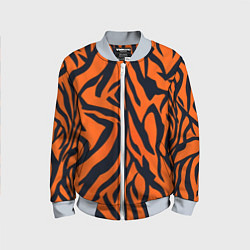 Детский бомбер Расцветка тигра