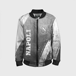 Детский бомбер Napoli - grey gradient вертикально