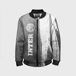 Детский бомбер Inter - grey gradient по-вертикали