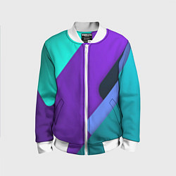 Бомбер детский Multicoloured, цвет: 3D-белый