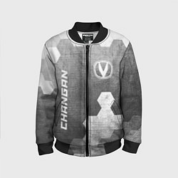 Детский бомбер Changan - grey gradient вертикально