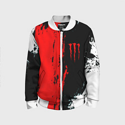 Детский бомбер Monster energy краски спорт