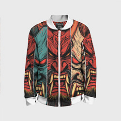 Детский бомбер Demons Oni - neuroart