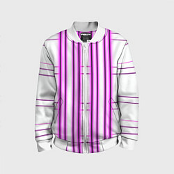 Детский бомбер Neon pink
