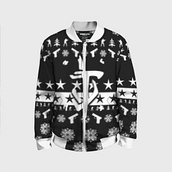 Детский бомбер Doom x csgo winter