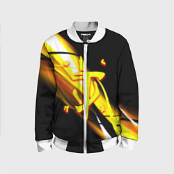 Детский бомбер Doom геометрия из полос