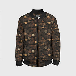 Детский бомбер Монеты - паттерн