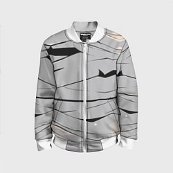 Бомбер детский Мумия бинты, цвет: 3D-белый