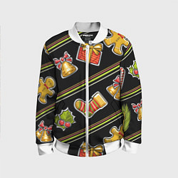 Детский бомбер Рождественский дух