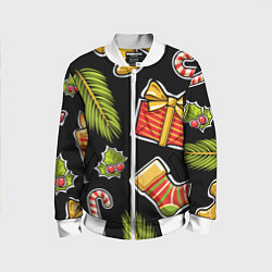 Детский бомбер Рождественский вайб