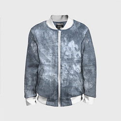 Детский бомбер Абстракция - gray-blue
