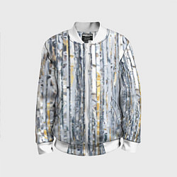 Детский бомбер Новогодний дождик