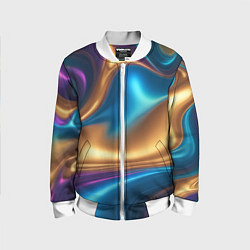 Детский бомбер Сплавы разноцветные