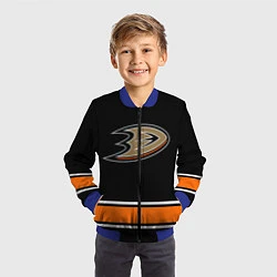Бомбер детский Anaheim Ducks Selanne, цвет: 3D-синий — фото 2