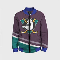 Бомбер детский Anaheim Ducks Selanne, цвет: 3D-синий