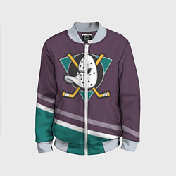 Бомбер детский Anaheim Ducks Selanne, цвет: 3D-серый