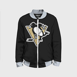 Бомбер детский Pittsburgh Penguins: Malkin, цвет: 3D-серый