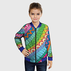 Бомбер детский Рамадан, цвет: 3D-синий — фото 2