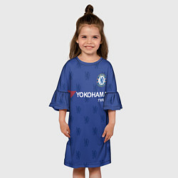 Платье клеш для девочки Chelsea FC: Yokohama, цвет: 3D-принт — фото 2