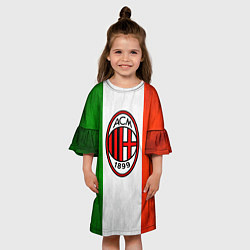 Платье клеш для девочки Milan2, цвет: 3D-принт — фото 2