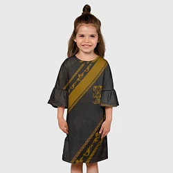 Платье клеш для девочки Cs:go - Knight m4a1-s style 2022, цвет: 3D-принт — фото 2