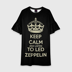 Детское платье Keep Calm & Led Zeppelin