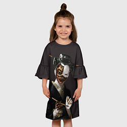 Платье клеш для девочки Ghost In The Shell 1, цвет: 3D-принт — фото 2