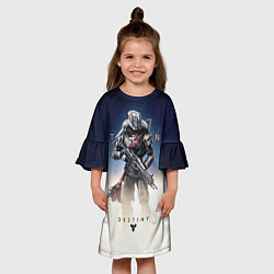 Платье клеш для девочки Destiny: Titan, цвет: 3D-принт — фото 2