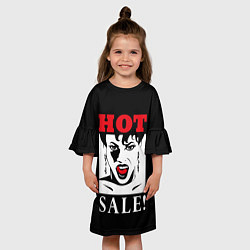 Платье клеш для девочки Hot Sale, цвет: 3D-принт — фото 2