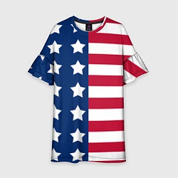 Детское платье USA Flag