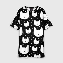 Детское платье Love Cats Pattern