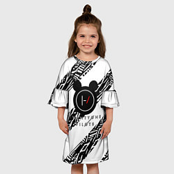 Платье клеш для девочки 21 Pilots: Mickey Mouse, цвет: 3D-принт — фото 2