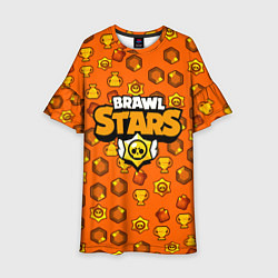 Детское платье Brawl Stars: Orange Team