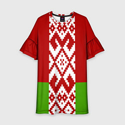 Детское платье Беларусь флаг