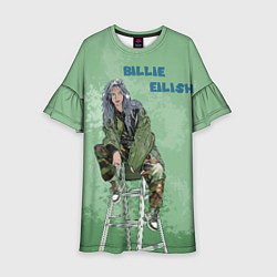 Детское платье Billie Eilish: Green Motive