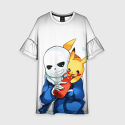 Детское платье UNDERTALE