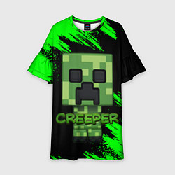 Детское платье MINECRAFT CREEPER