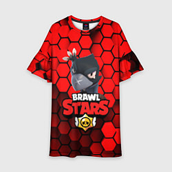 Детское платье BRAWL STARS CROW