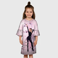 Платье клеш для девочки Ariana Grande, цвет: 3D-принт — фото 2