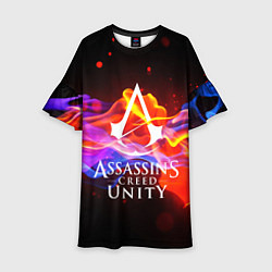 Платье клеш для девочки Assassin’s Creed: Unity, цвет: 3D-принт