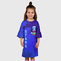 Платье клеш для девочки BRAWL STRAS, цвет: 3D-принт — фото 2